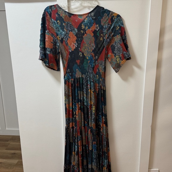 Soft Surroundings Vibrant Floral Maxi Dress - Picture 3 of 5